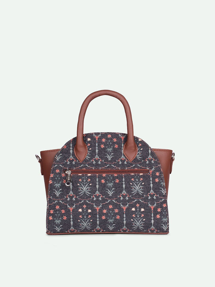ZOUK Women Floral Printed Swagger Handheld Bag
