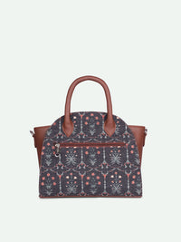 ZOUK Women Floral Printed Swagger Handheld Bag