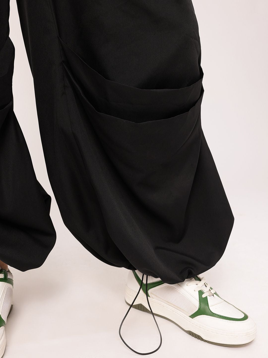 DressBerry Women Street Style Staple Parachute Joggers