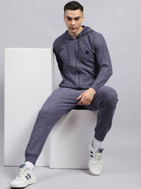 Monte Carlo Men Mid-Rise Long Sleeves Hooded Neck Tracksuit