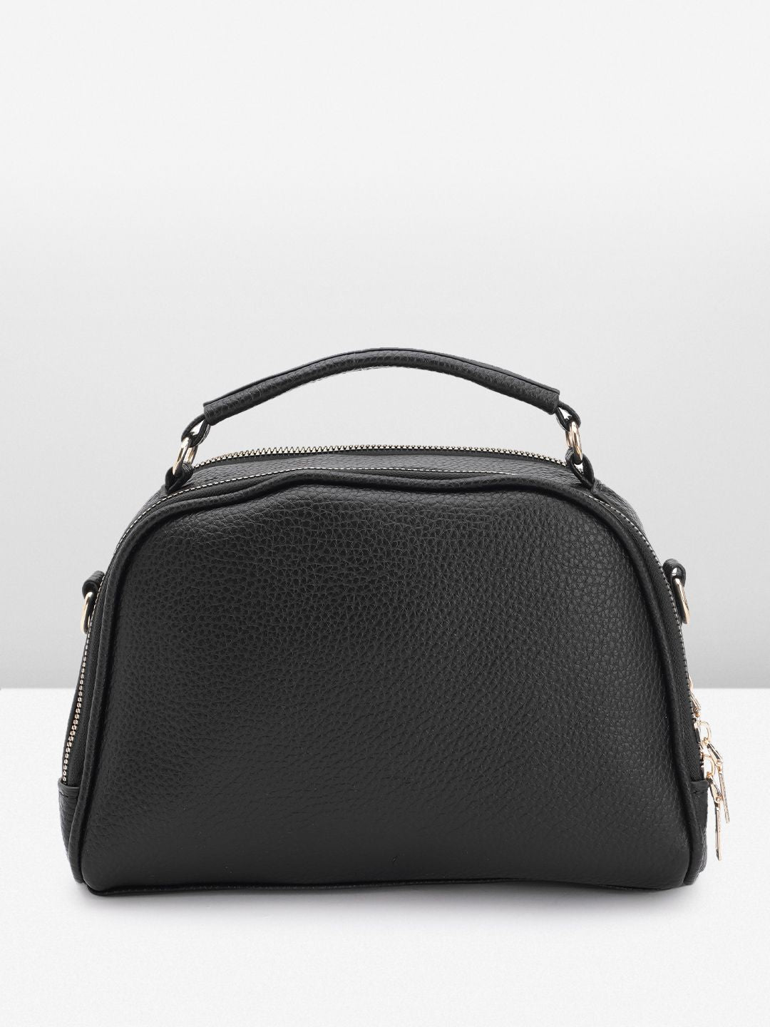 DressBerry Textured Structured Handheld Bag