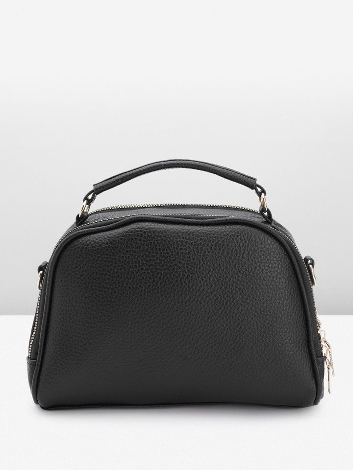 DressBerry Textured Structured Handheld Bag