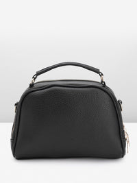 DressBerry Textured Structured Handheld Bag