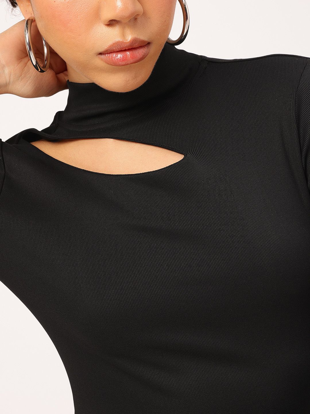 DressBerry Urban Chic Cut-Out Bodycon Mini Dress