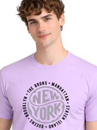 ADRO Men Typography Printed T-shirt