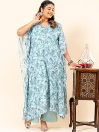 Mamicha Printed Kaftan & Trousers Co-Ords Set