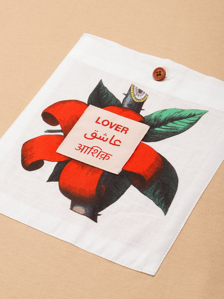 Mr Bowerbird Pure Cotton Kapok Pocket T-shirt