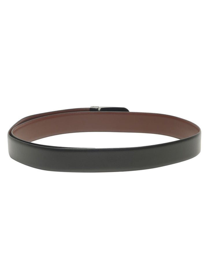 Teakwood Leathers Men Leather Reversible Formal Belt