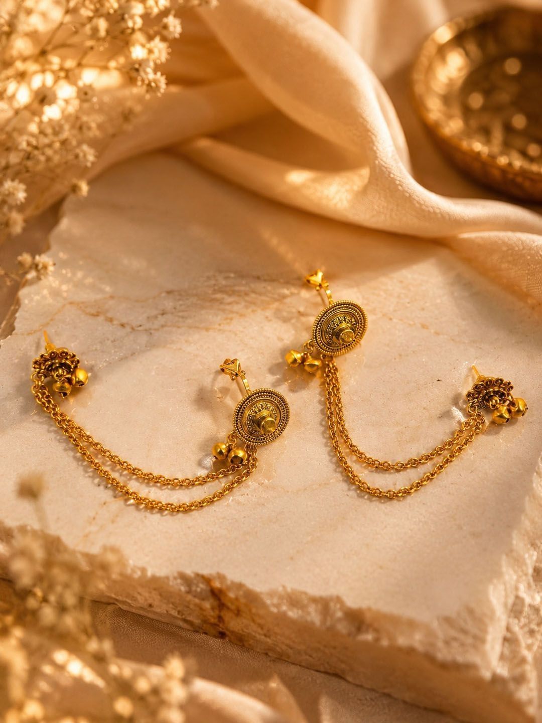 PANASH Circular Ear Cuff Earrings