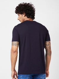 SPYKAR Abstract Printed Slim Fit T-shirt