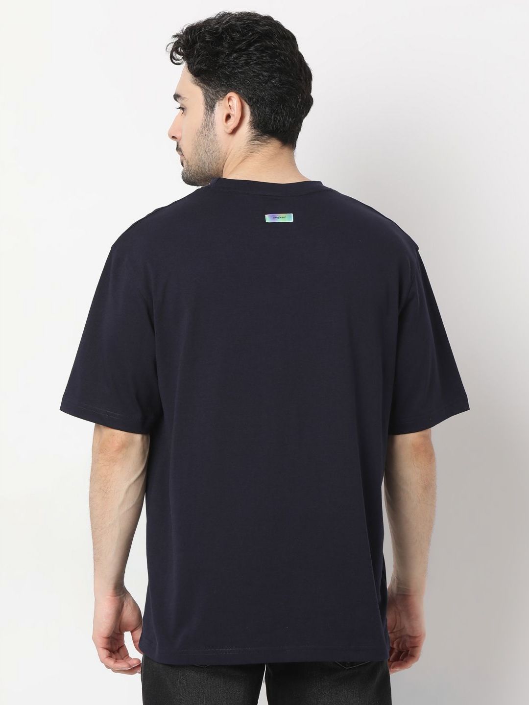 SPYKAR Men Graphic Printed Round Neck Cotton T-shirt