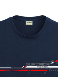 ADRO Men Navy Blue Tshirts
