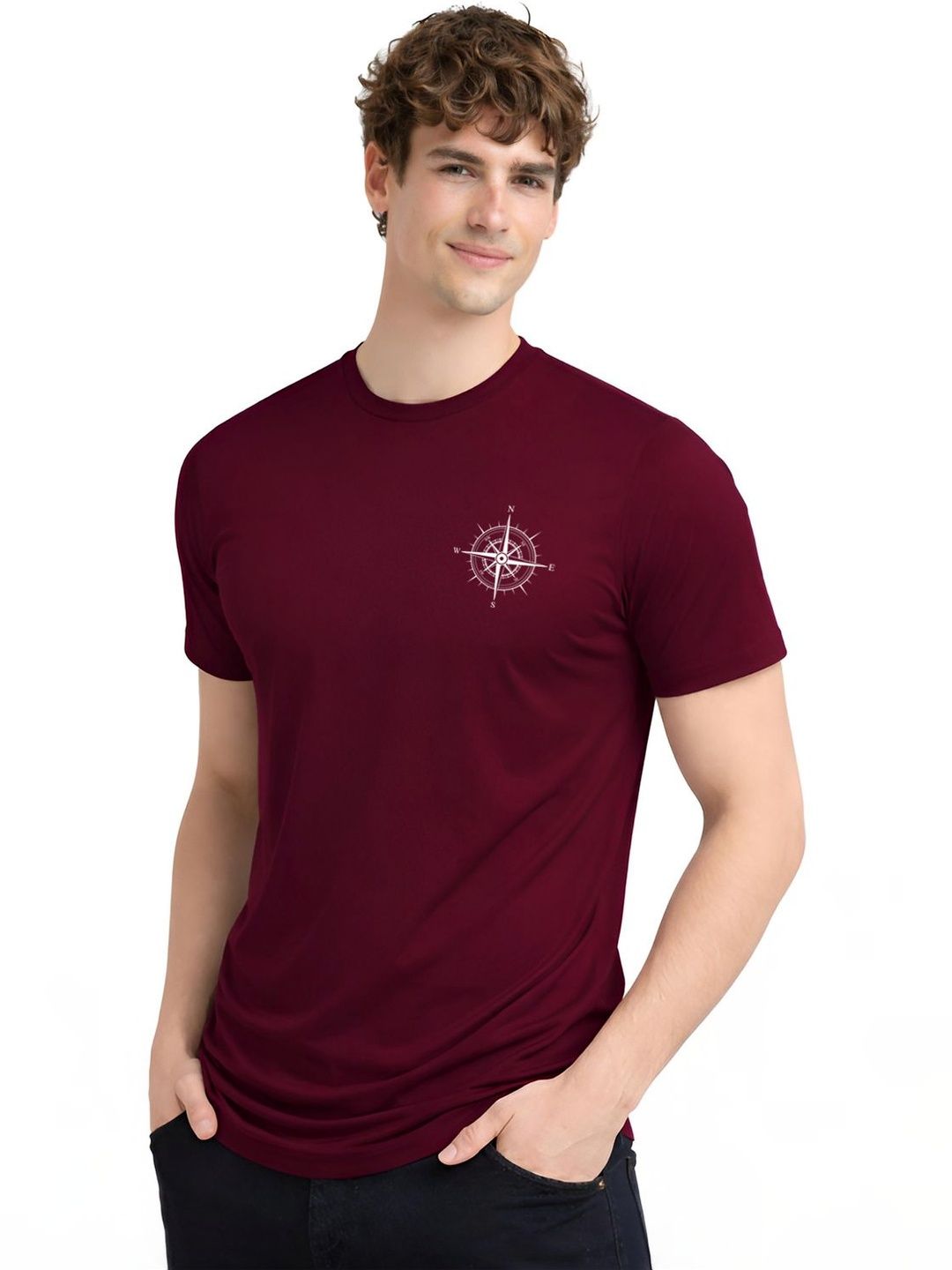 ADRO Men Printed T-shirt