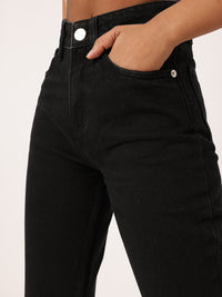 DressBerry Women Street Cool Straight Fit Jeans