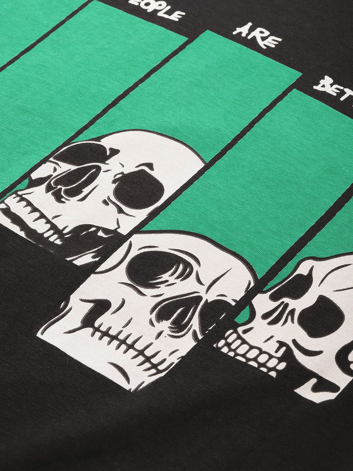 Difference of Opinion Men Graphic Printed Oversized T-shirt