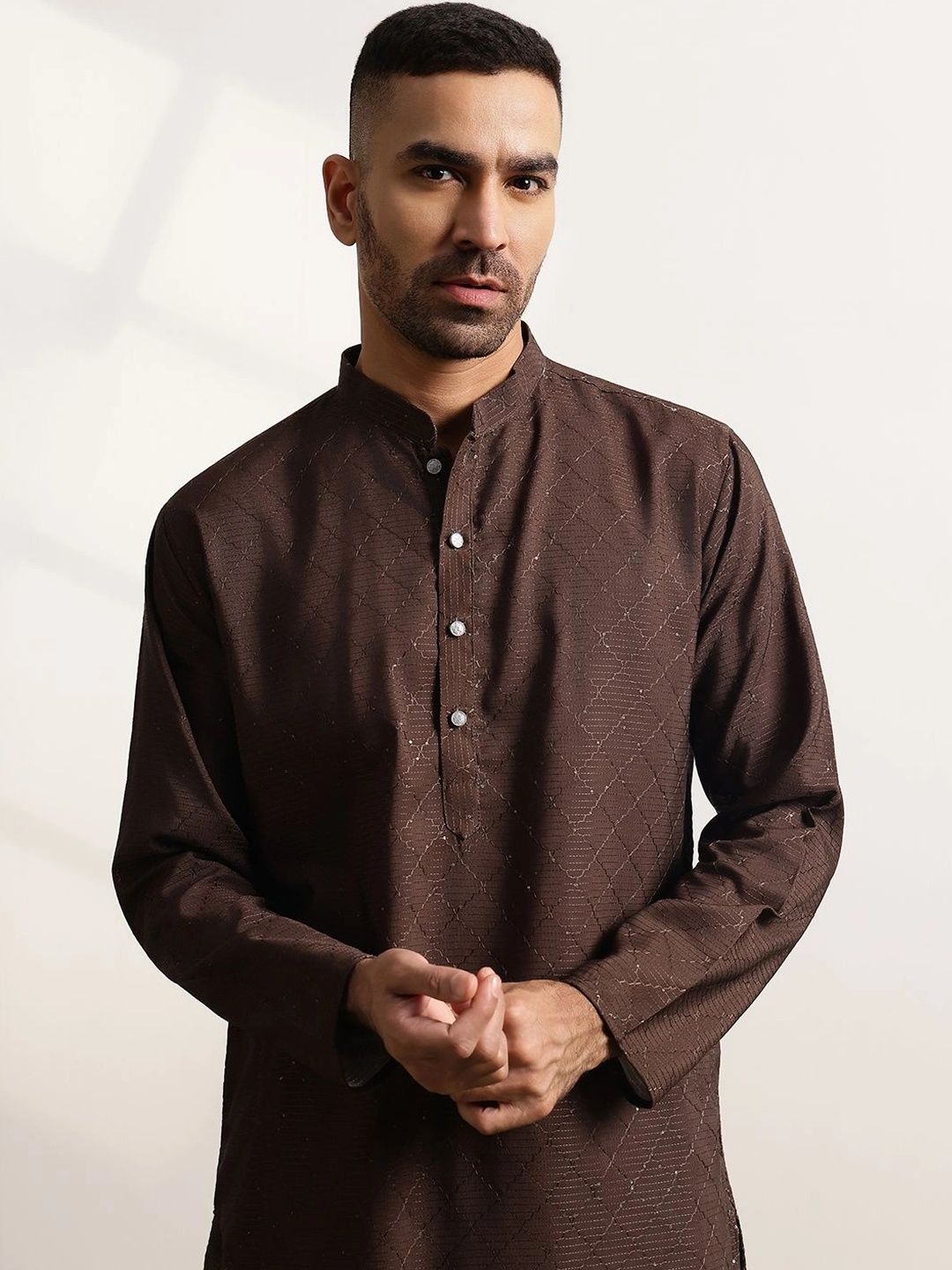 Anouk Men Ethnic Motifs Regular Kurta with Pyjamas