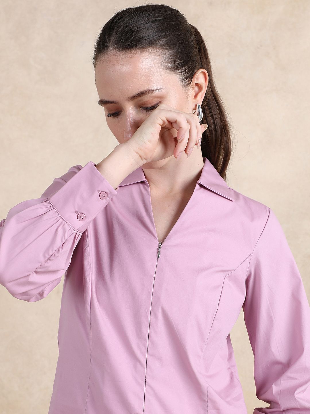 Rareism Wanita Lengan Panjang Lengan Panjang