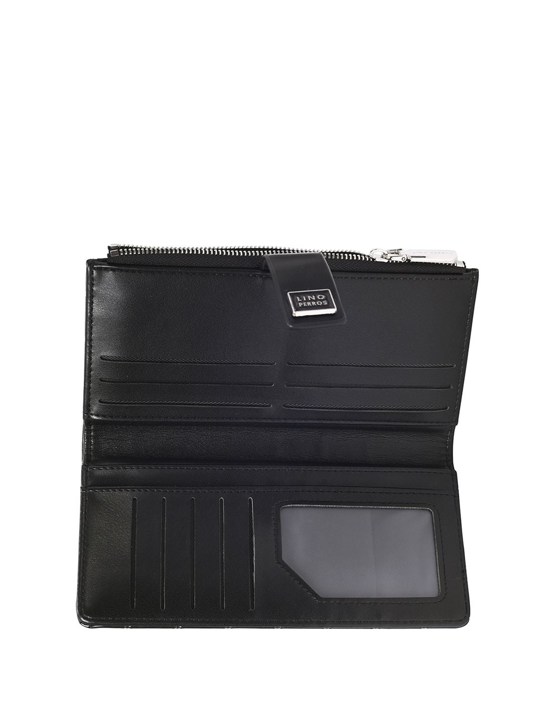 Lino Perros Women Geometric Textured Two Fold Wallet