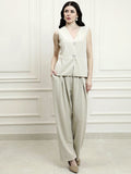 Athena v-neck cakeraman dengan seluar co-ords