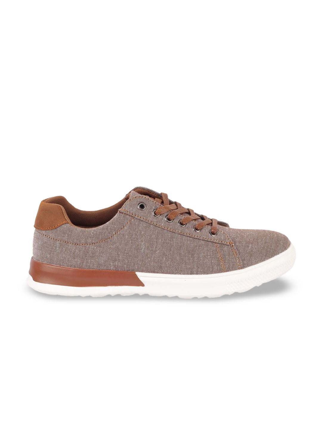 Mochi Men Woven Design Lace Up Sneakers