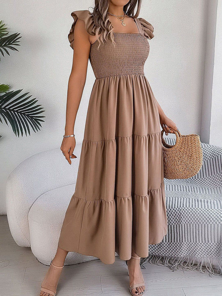 Semua Mengenai Anda Memukul Gaun Maxi Lengan