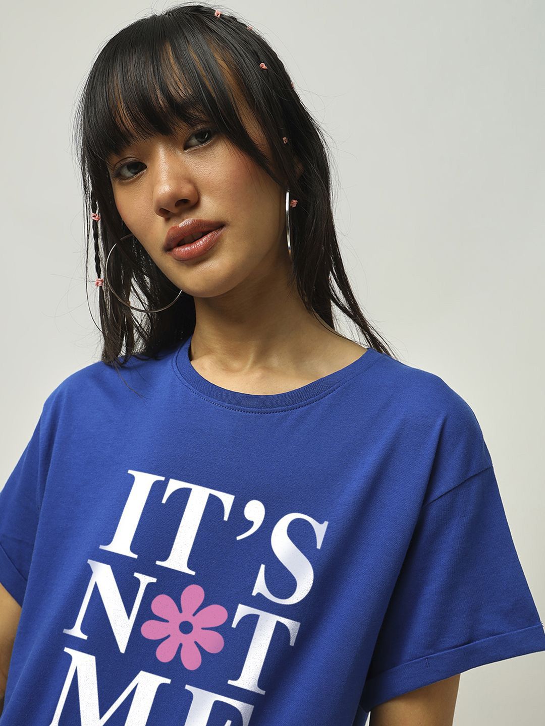 Bewakoof Women Typography Printed T-shirt