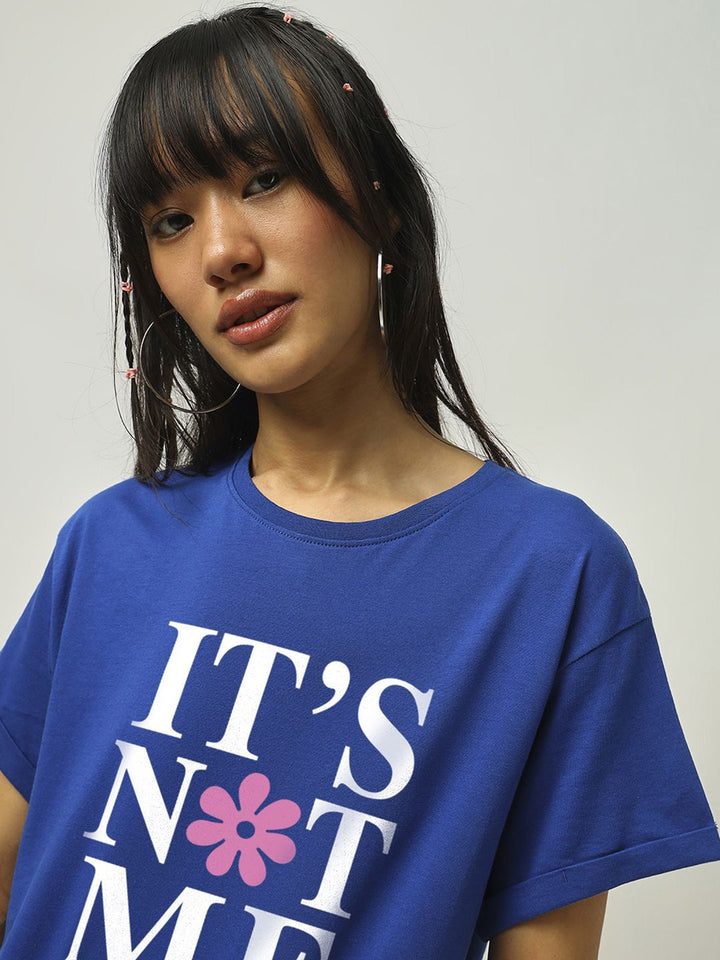 Bewakoof Women Typography Printed T-shirt
