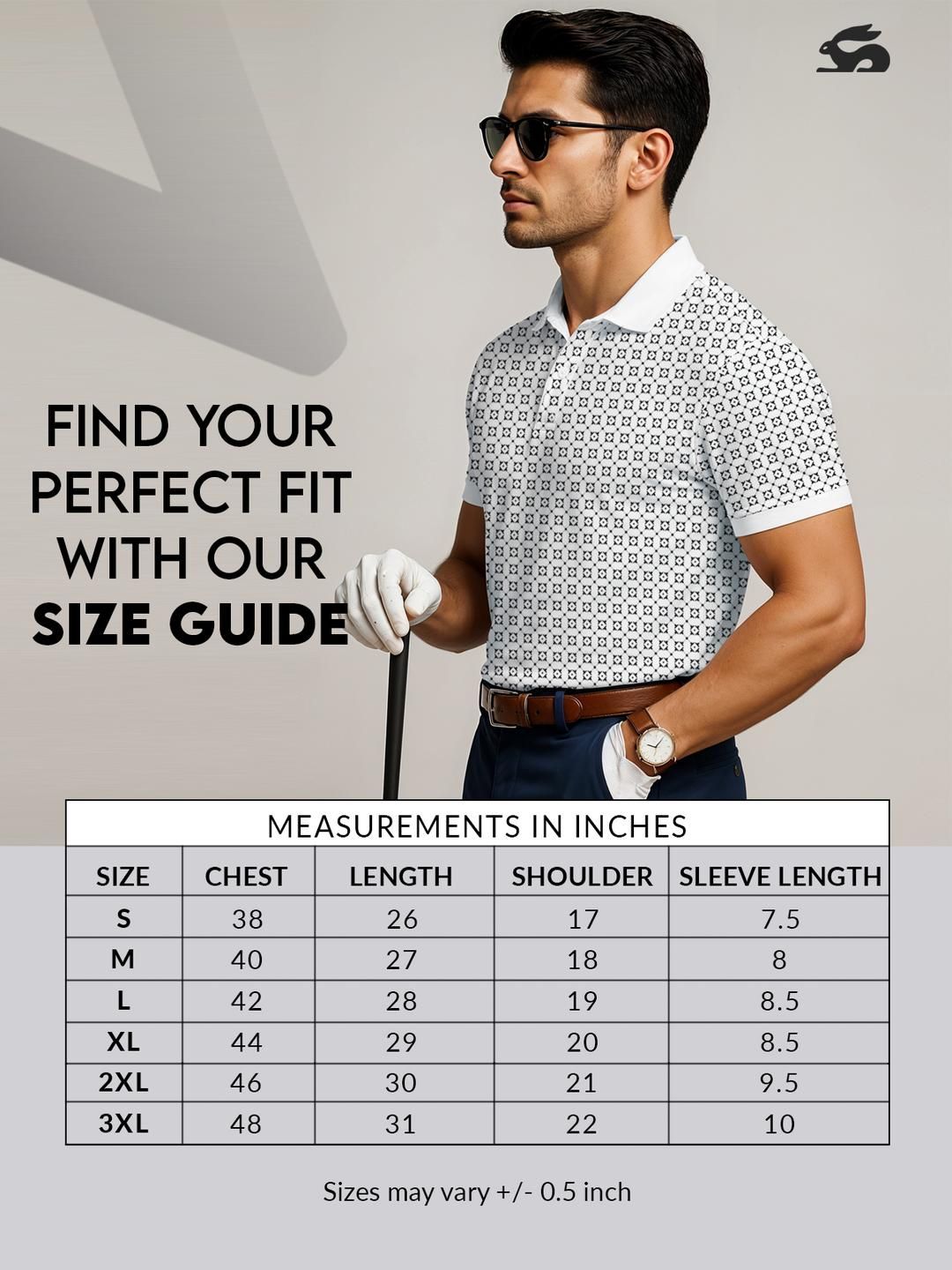 ADRO Men White Cotton Tshirts