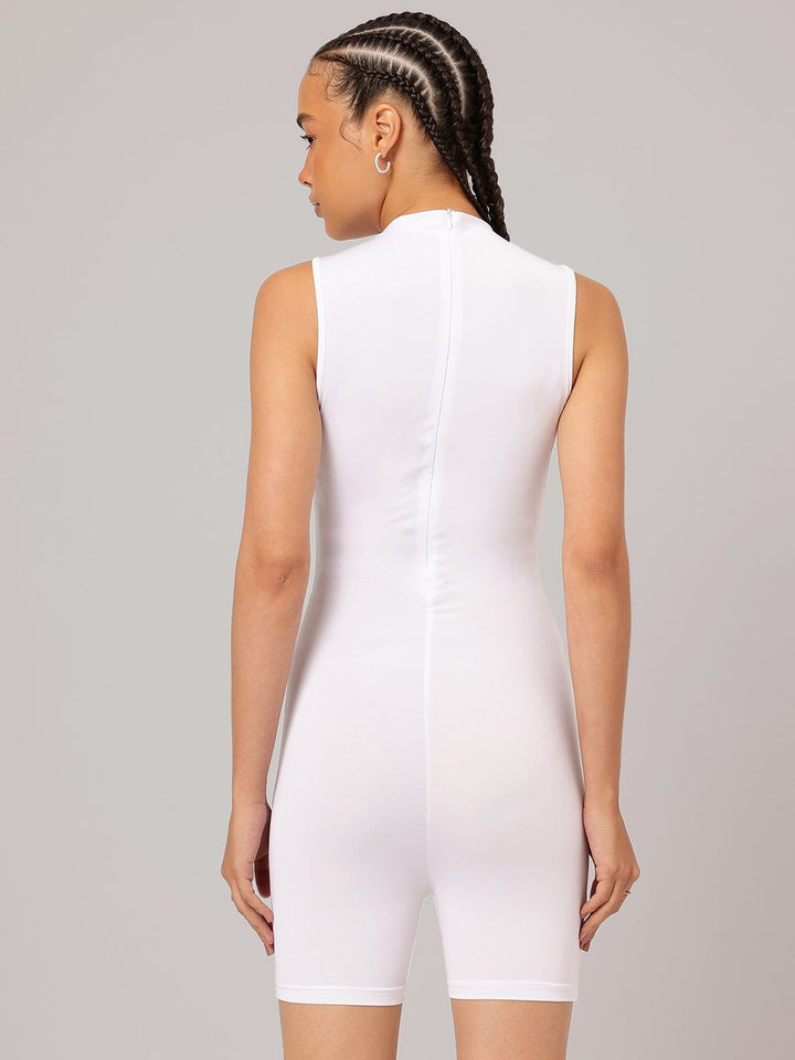 DressBerry Sleeveless Basic Playsuit