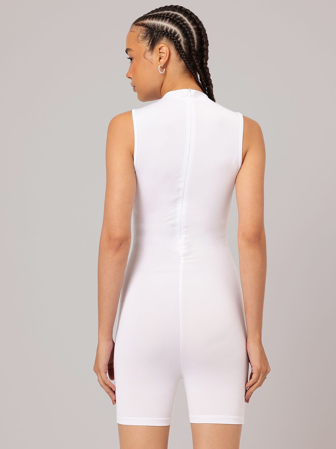 DressBerry Sleeveless Basic Playsuit