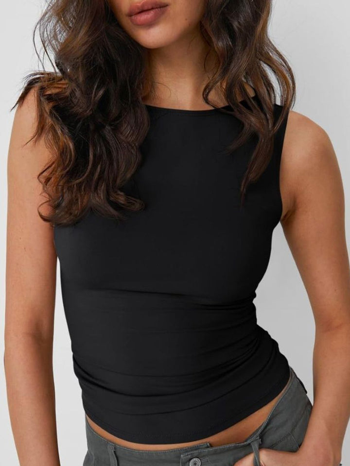 DressBerry Fitted Crop Top