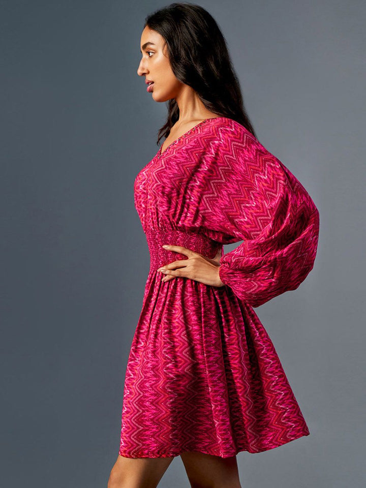 Global Desi Women Printed Mini Dresses