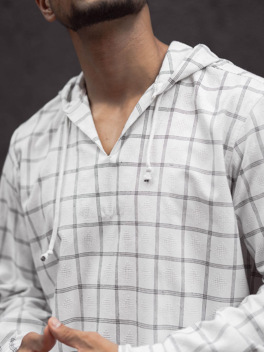 Powerlook Men Opaque Checked Casual Shirt