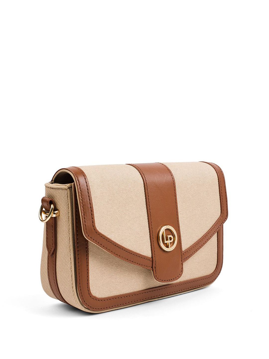 Lino Perros Structured Sling Bag with Tasselled