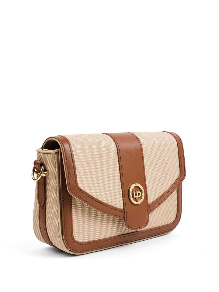 Lino Perros Structured Sling Bag with Tasselled