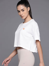 HRX by Hrithik Roshan Lifestyle Printed Drop-Shoulder Sleeves T-shirt