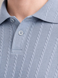 ADRO Men Polo Collar T-shirt