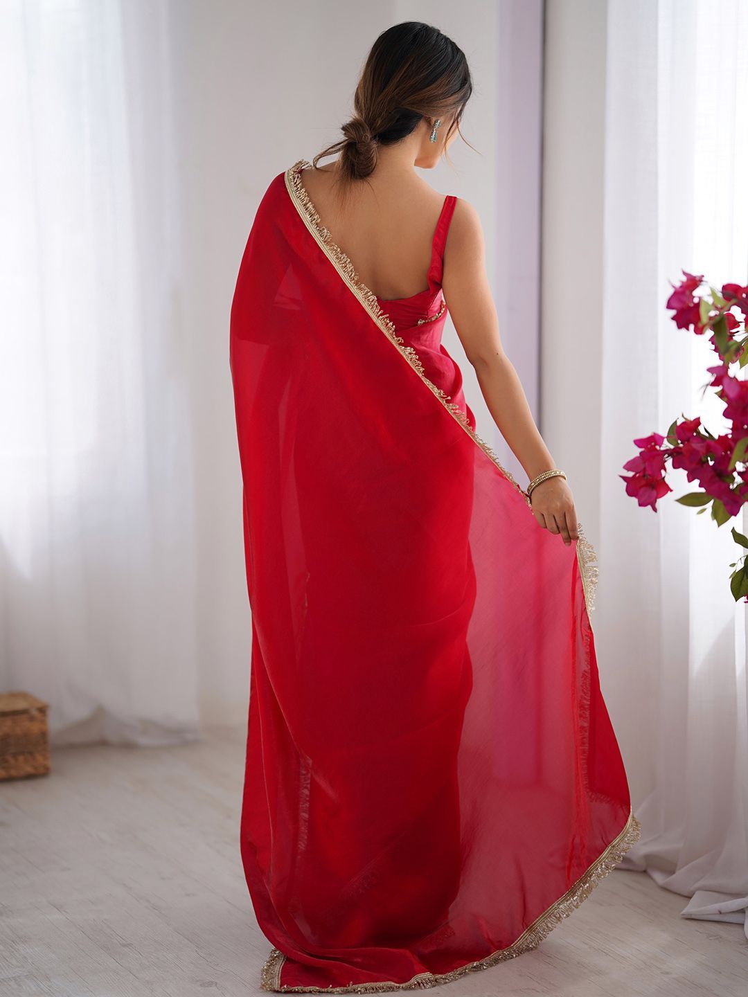 Saree mall Sequinned Embellished Sarees