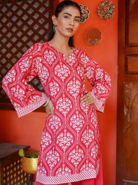 HOUSE OF KARI Printkari Ethnic Motifs Printed Tunic with Trouser