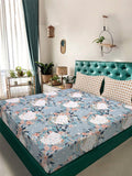 KLOTTHE Blue 300 TC Polycotton Fine King Cadar