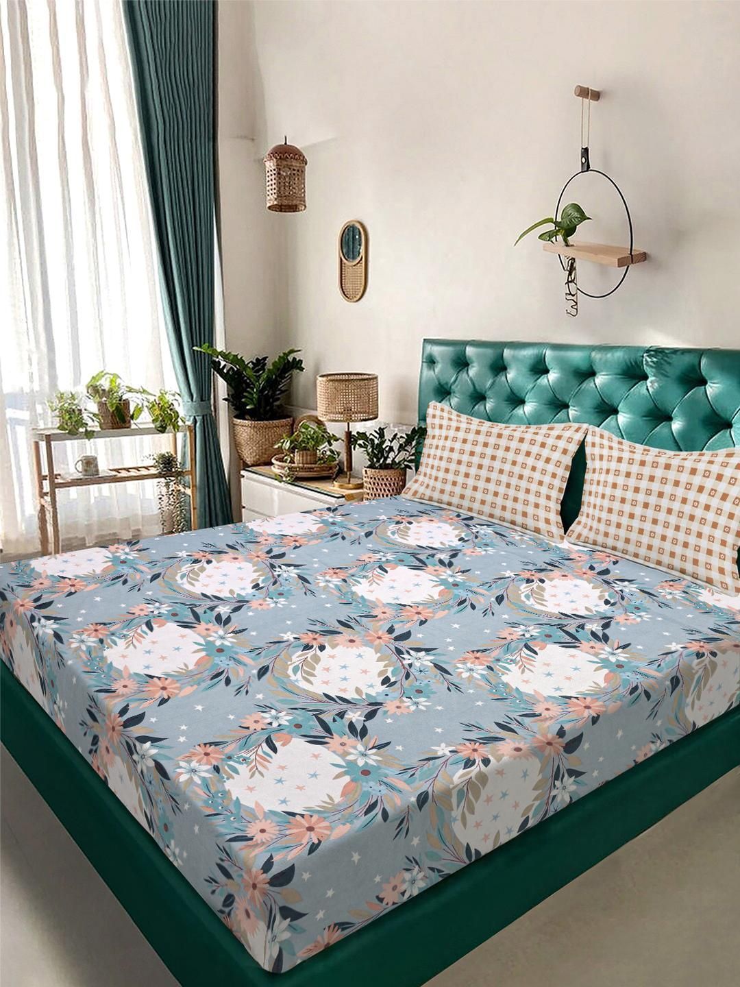 KLOTTHE Blue 300 TC Polycotton Fine King Cadar