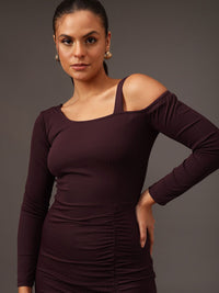 STREET 9 Cold-Shoulder Sheath Dress