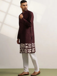 Anouk Men Ethnic Motifs Regular Kurta with Trousers