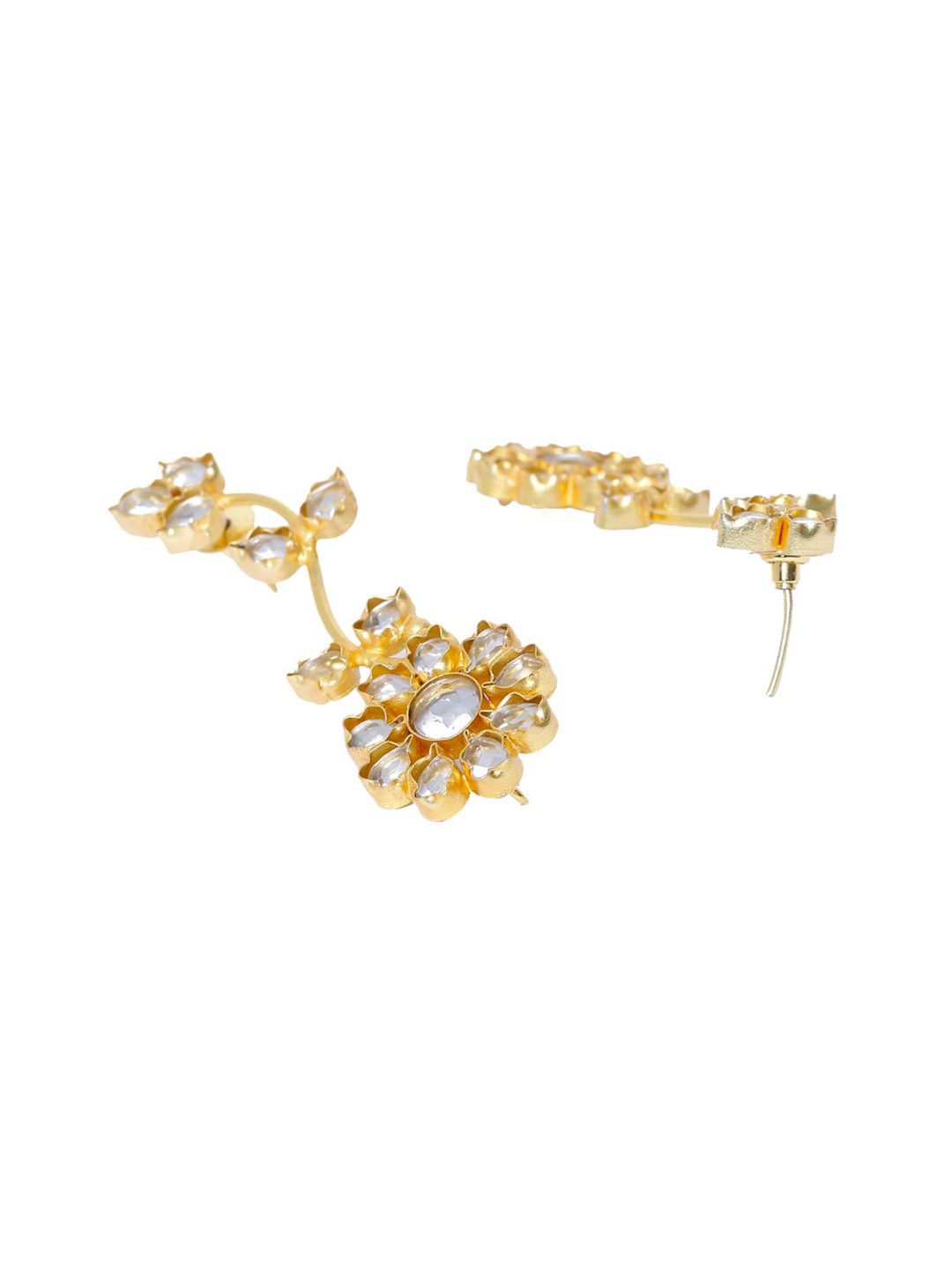 Anting-anting Jatuh Bunga Bersalut Emas Anouk