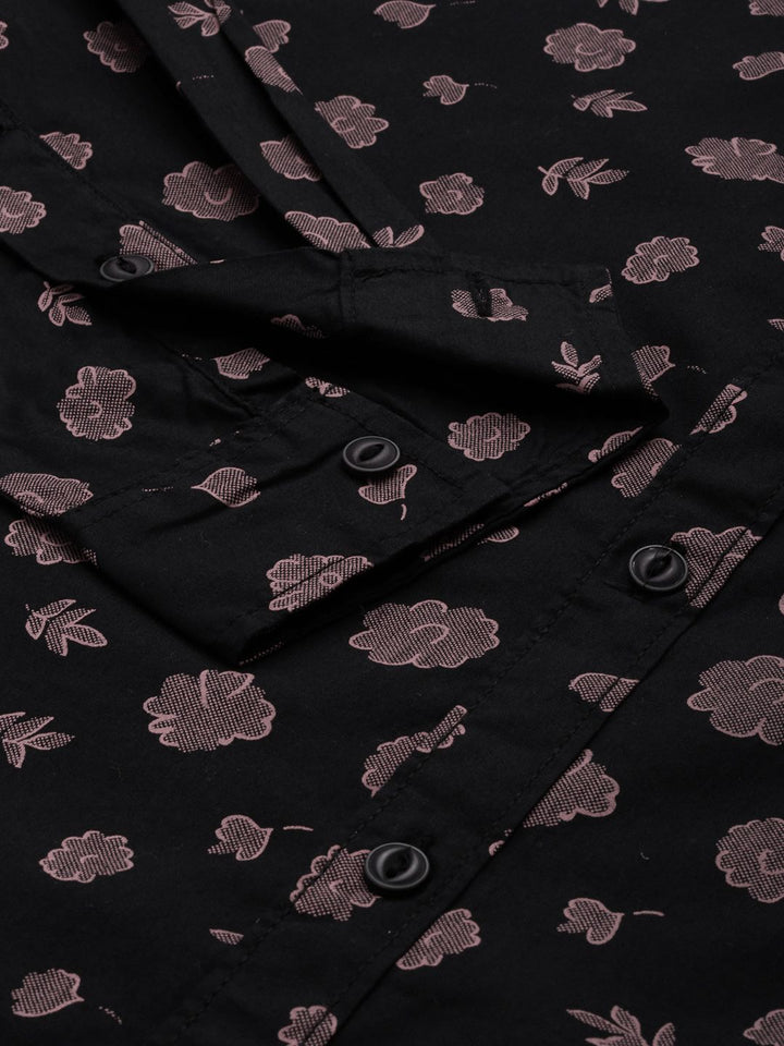 The Indian Garage Co Pure Cotton Regular Fit Printed Casual Shirt