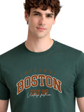 ADRO Men Typography Printed T-shirt