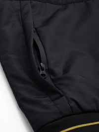 The Indian Garage Co Men Zip-Front Bomber Jacket with Insert Pockets