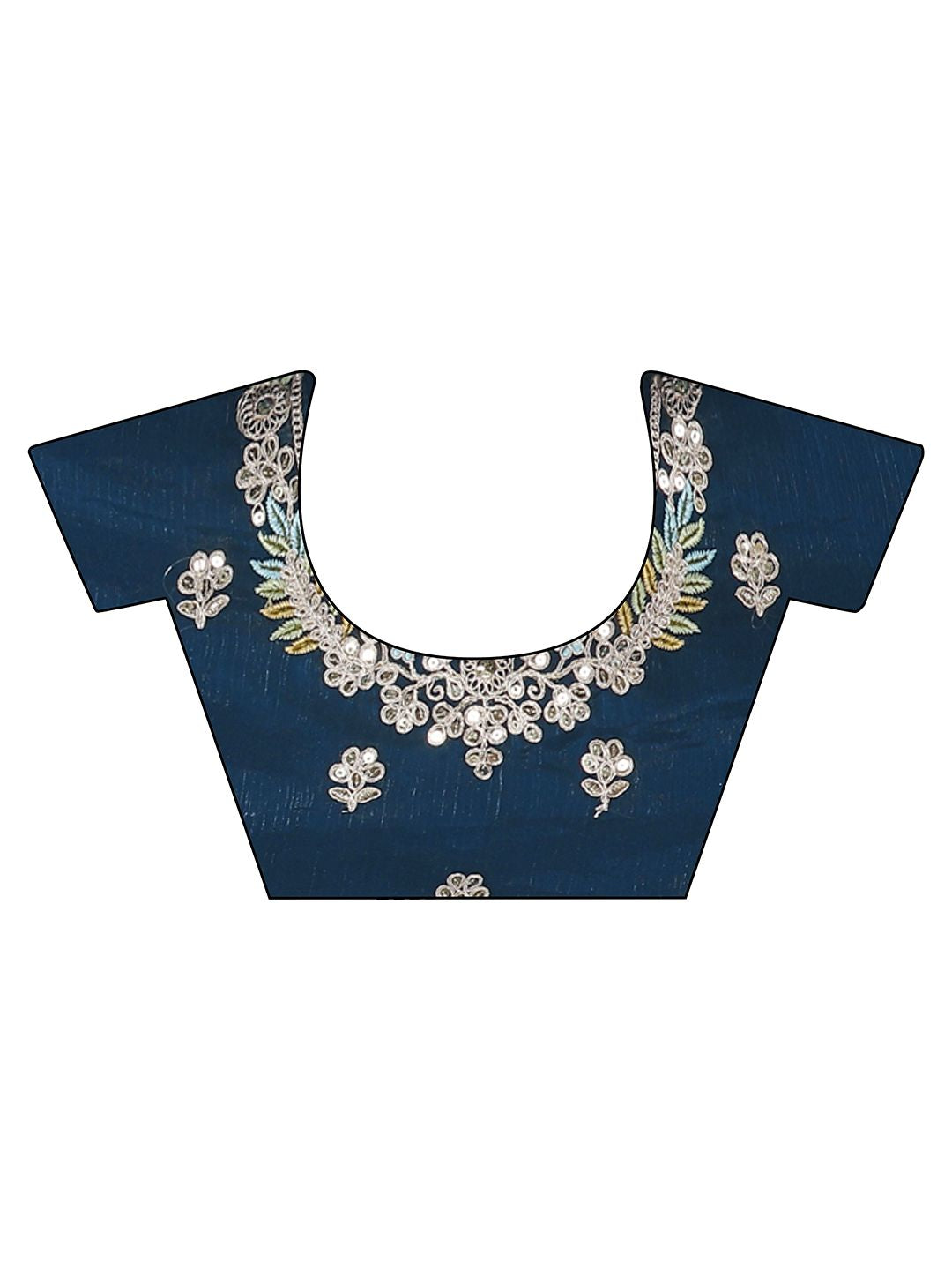 Tikhi Imli Sequinned Poly Chiffon Saree