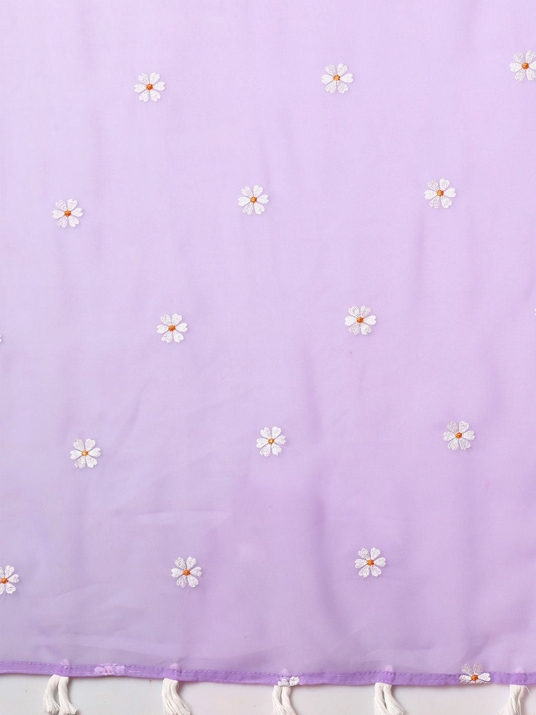 KALINI Floral Embroidered designer Saree with blouse piece