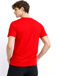 ADRO Men Typography Printed T-shirt